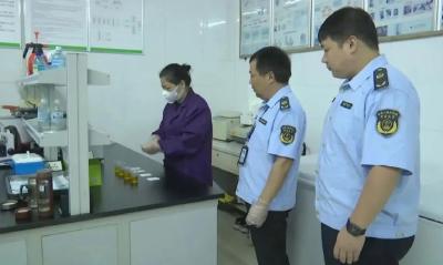 县农业综合执法大队  开展农产品生产安全节前检查