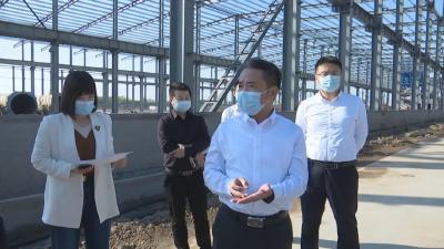 李先刚调研重点项目复工复产情况