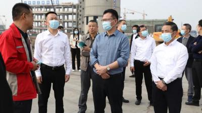 ​省统计局来江陵调研重点项目有关情况及投资情况 