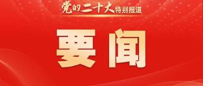中国共产党第二十次全国代表大会关于十九届中央委员会报告的决议 