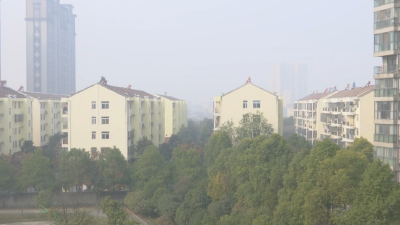 雾霾预警 注意防范 