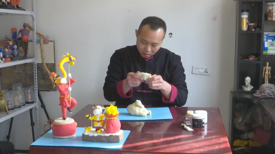 千里江陵丨小面塑，大文化