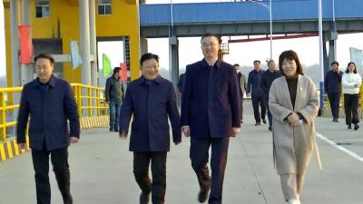李敢调研江陵重大交通项目