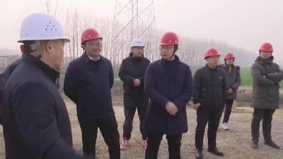 张瑜调研山水项目建设工作