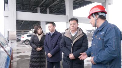省交通运输厅调研江陵交通重点项目