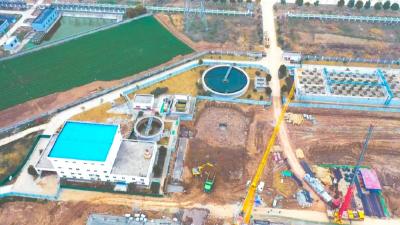 日处理6万吨！江陵县滨江污水处理厂扩建工程预计6月完工