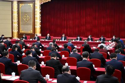 习近平看望参加政协会议的民建工商联界委员