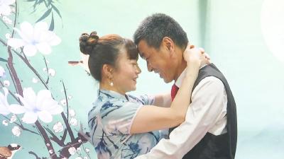 圆中老年人婚纱梦 
