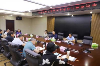 中国纺织工业联合会考察江陵
