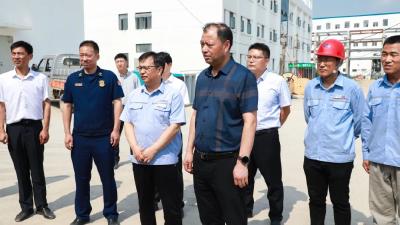 全运宝调研华鲁恒升试生产前安全生产工作