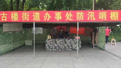 集结！鄂州数千干群驻守大堤，拉网式排查各类险情