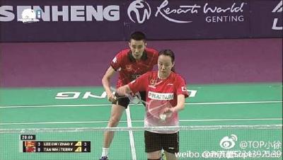 宜昌羽球名将加盟马来西亚联赛 与李宗伟配对