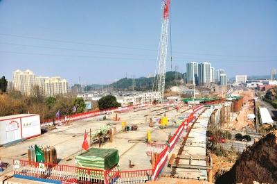 重大项目丨西陵二路快速路建设提速