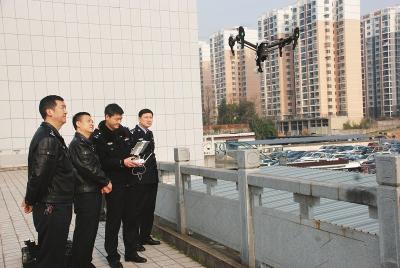 宜昌首次运用无人机监控车管业务