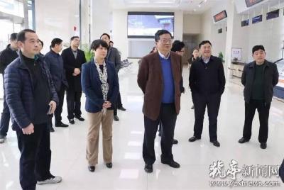 省调研组来猇调研园区循环化改造示范试点项目