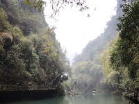 烟雨蒙蒙 不一样的三峡人家