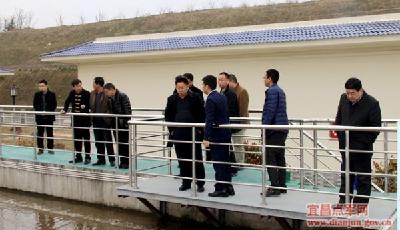 高杰、倪锦林考察十堰市黑臭水体治理项目