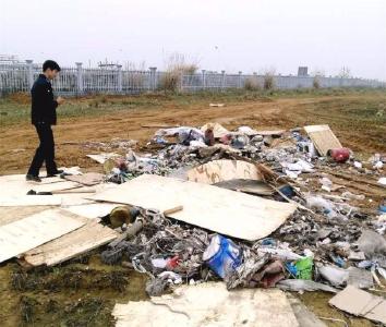 猇亭区城管局开展建筑垃圾处置专项整治行动