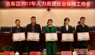 点军区召开人力资源社会保障工作会议