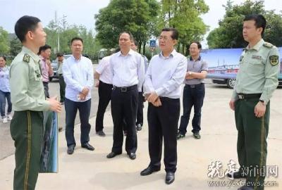 副市长张鹏调研消防基础设施建设