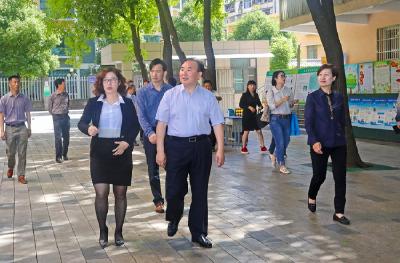 刘洪福指导我区“防灾减灾日”活动