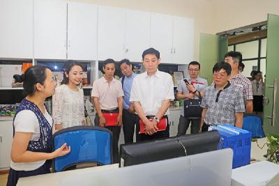 省政协委工委主任陈绪群来我区调研