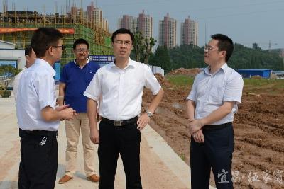 王云清督办部分区级重点项目