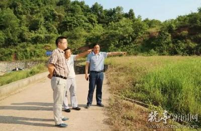猇亭区开展水库防汛安全检查