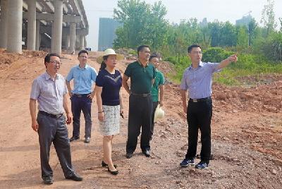 王云清督查防汛备汛工作