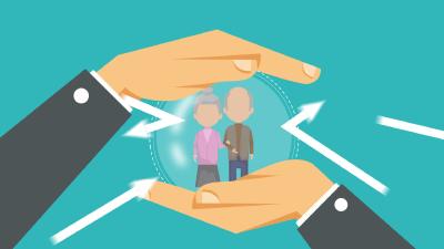 关爱高龄老人 我们在行动