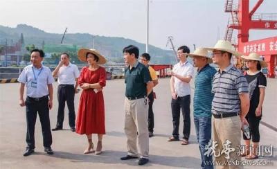 猇亭区政协调研港区联动