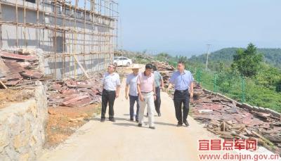 区委副书记江必忠调研桥边镇生态农业观光项目