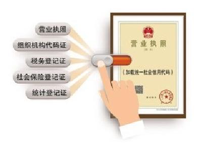 湖北市场主体达422万户 8月1日实行“多证合一”