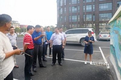 周青调研指导万寿桥街道文明创建工作