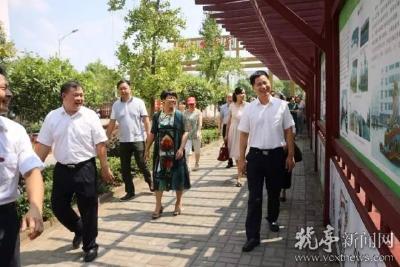 宋悦明率队来猇调研红十字会基层组织建设