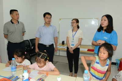 王云清调研“希望家园”及文明创建工作情况