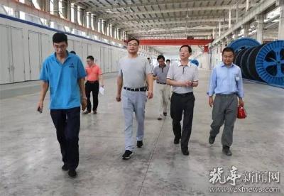 “三新”督查组对猇亭产业项目推进情况进行督查