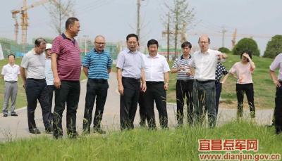 黄石港区党政代表团来点军考察