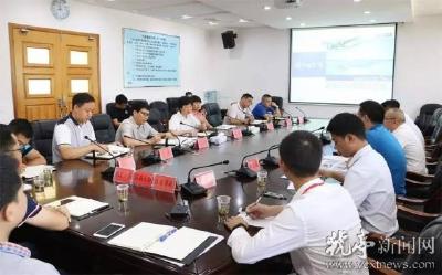 海航基础集团运营总裁吴恕来猇考察