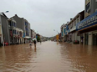 远安遭受特大暴雨洪涝灾害 3.6万人受灾