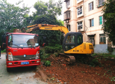 夜明珠小区改造工程正式开工