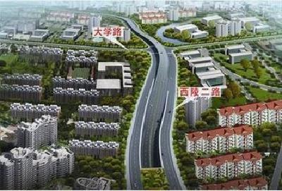 西陵二路快速路北苑桥至发展大道段春节前具备通车条件