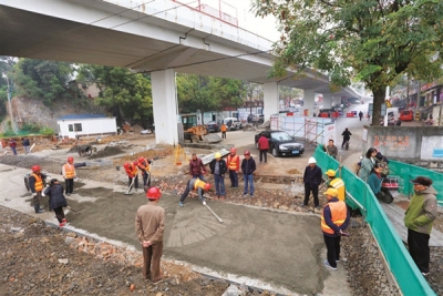 宜昌城区畅通工程7项目本月底完工