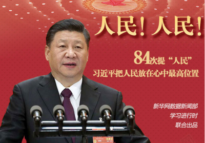84次提“人民” 习近平把人民放在心中最高位置