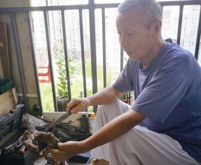 宜昌“非遗”传承人秦忠良：千幅“根书”述说三十载创作人生