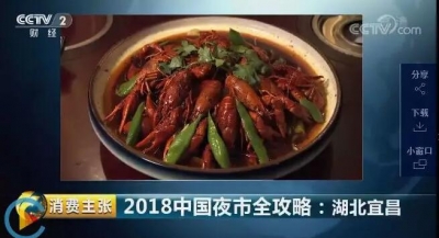 宜昌的夜市上央视了！