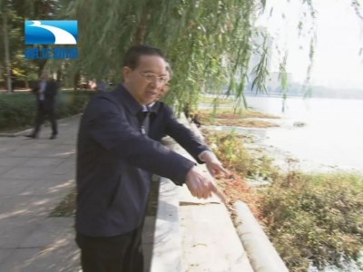 湖北省委书记蒋超良暗访武汉南湖：“从严从实抓好环保问题整改”