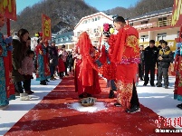 雪屋洞房，好浪漫