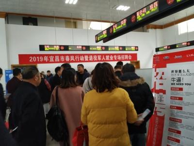 我市举行首场退役军人专场招聘会 323人达成就业意向