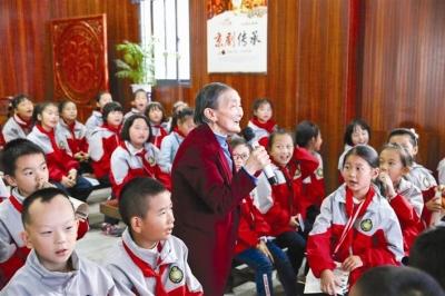 非遗传承进课堂